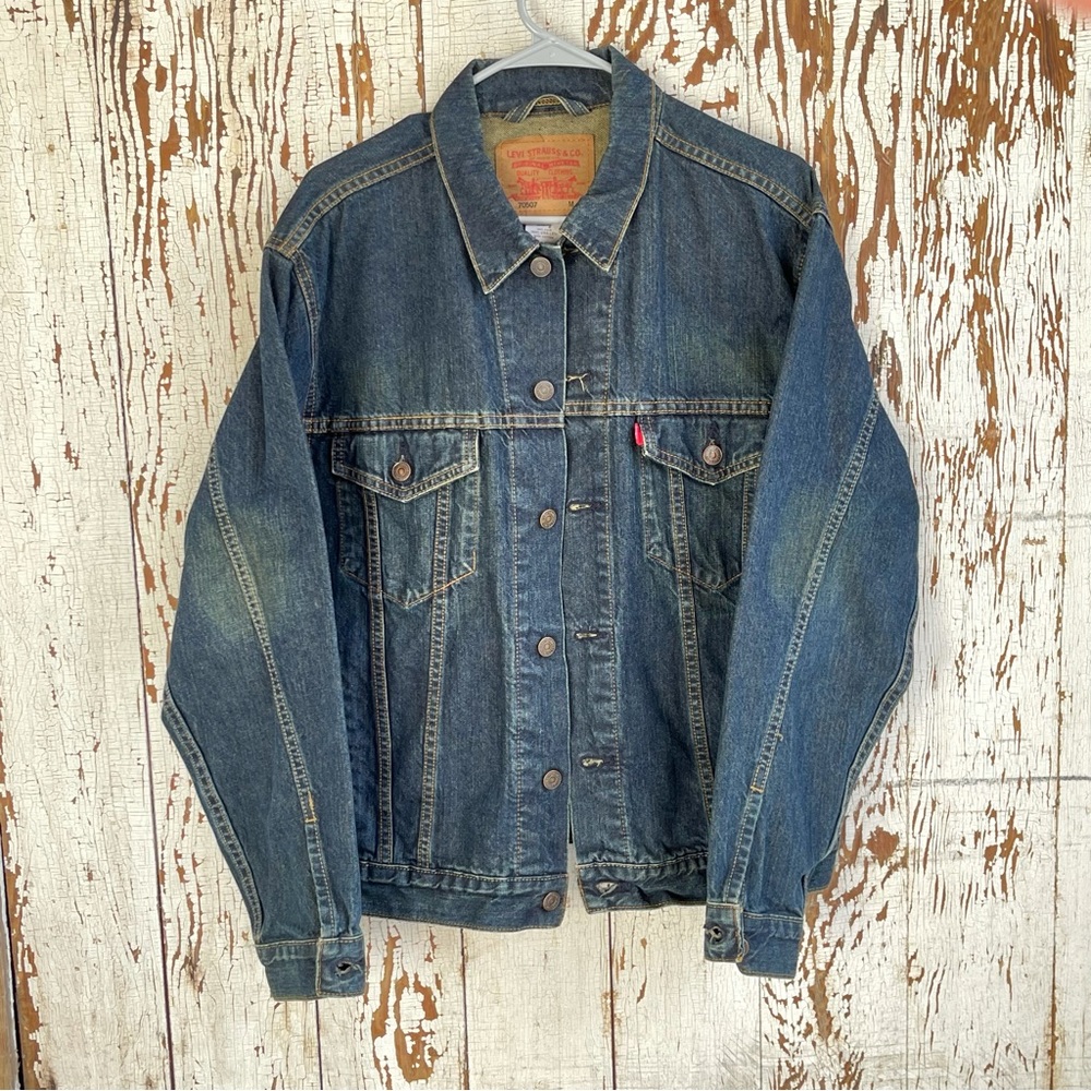 Levi’s Standard Trucker 70507 Denim Jacket Size Medium